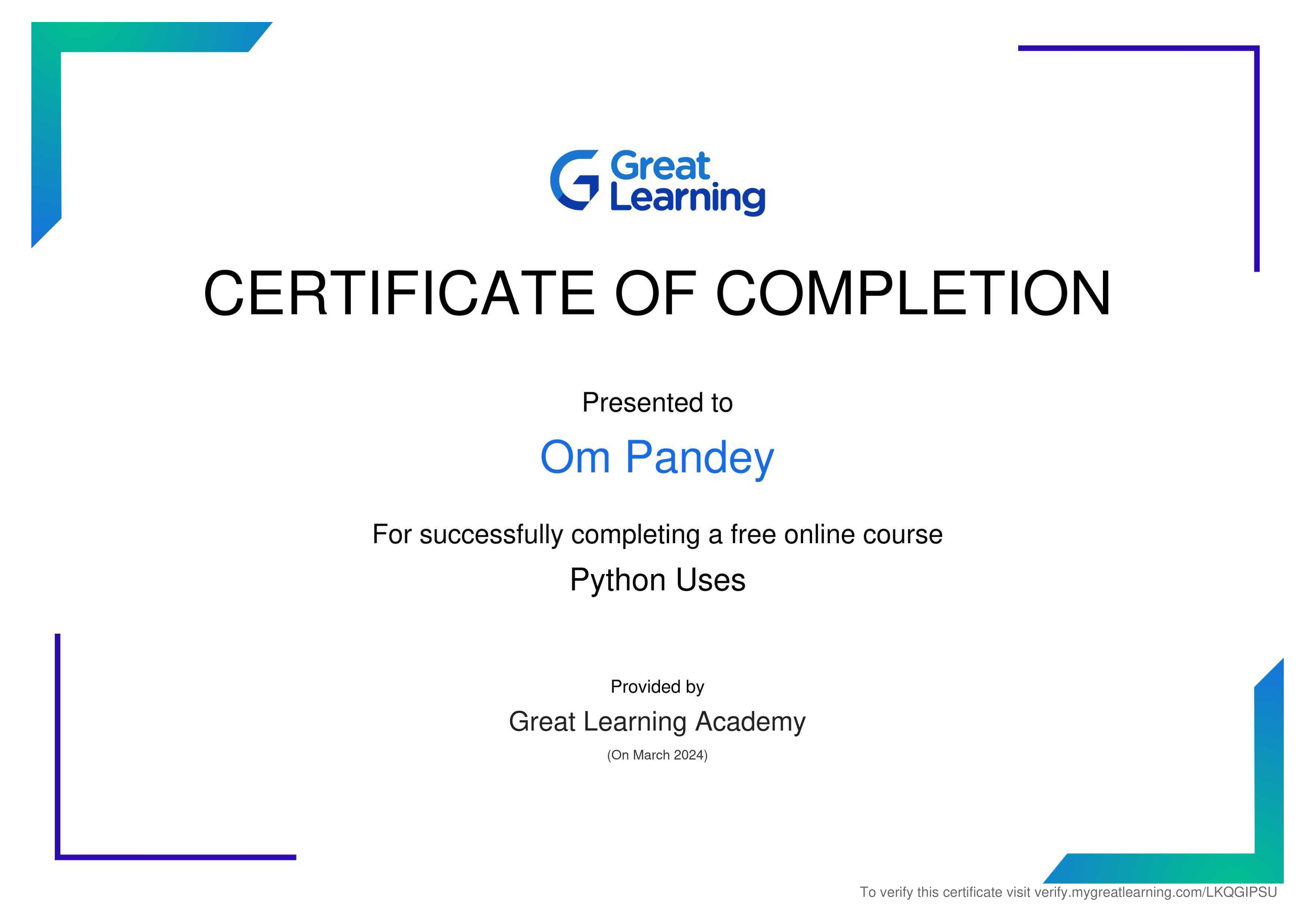 Python Certification